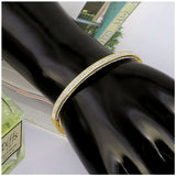Double Row Drill Zircon Full Star Gold Titanium – Jewelry Gift Ideas — 2