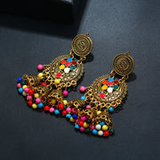 Retro Palace Style Round Earrings Earrings Women – Stylish Gifts — 3