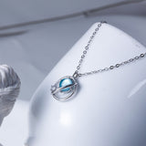 Planet necklace, crystal necklace, female – Jewelry Gift Ideas — 4