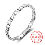 Fine bamboo forefinger sterling silver ring – Meaningful Gifts — 1