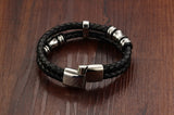 Men's leather bracelet – Jewelry Gift Ideas — 5