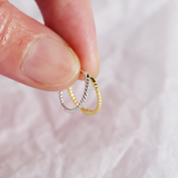 Geometric twist earrings – Surprise Gifts — 5