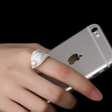Pearl Inlaid Ring Korean Style Brushed Ring – Stylish Gifts — 1