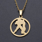 Titanium Steel Constellation Symbol Necklace – Jewelry Gift Ideas — 5