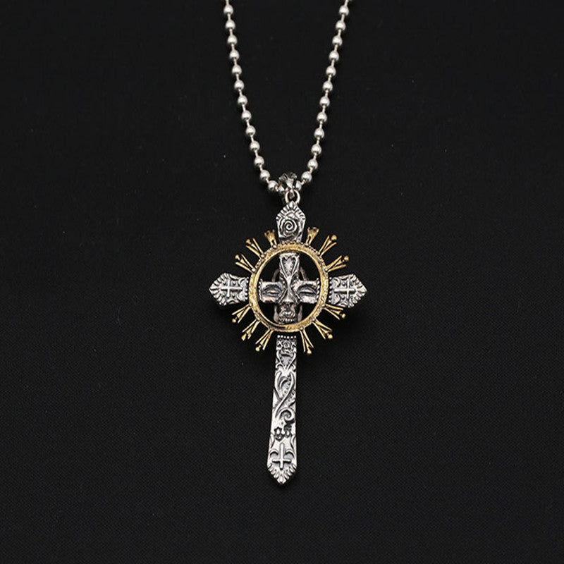Skull Cross Male and Female Punk Fashion Pendant – Stylish Gifts — 1