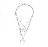 Fashionable Multilayer Boho Moon Map Necklace – Jewelry Gift Ideas — 5
