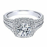 Style Diamond-Encrusted Square Zircon Ring With Topaz – Stylish Gifts — 1