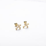 925 sterling silver simple cross stud – Everyday Gifts — 2