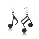 Acrylic note earrings – Small Gift Ideas — 6