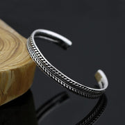 Handmade 925 Silver Bracelet Opening Thai Silver – Jewelry Gift Ideas — 1