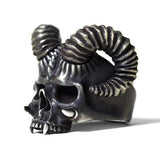 Satan Horn Devil Ring Skull Gothic Style – Stylish Gifts — 9