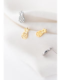 Small Forest Cute Sweet Fruit Pineapple Earrings – Holiday Gift Ideas — 2