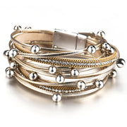 Multi-Layer Pu Leather Bracelet Women Fashion – Stylish Gifts — 4