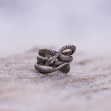 Huitan Vintage Punk Snake-shaped Rings for Women – Stylish Gifts — 1