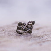 Huitan Vintage Punk Snake-shaped Rings for Women – Stylish Gifts — 1