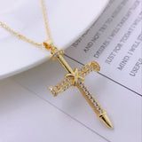 14K Gold Personality Hip Hop Clavicle Chain Nail – Jewelry Gift Ideas — 5