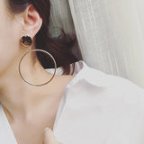 Simple hoop earrings fashion – Stylish Gifts — 2