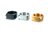 Flat-Top Stainless Steel Ring for Men – Gifts for Him — 1
