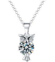 Zircon Owl Pendant Female – Jewelry Gift Ideas — 1