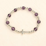 Women's Fashion Simple Cross Rosary Bracelet – Stylish Gifts — 4