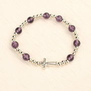 Women's Fashion Simple Cross Rosary Bracelet – Stylish Gifts — 4