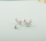 Simple Thread Stud Earrings – Useful Gifts — 3