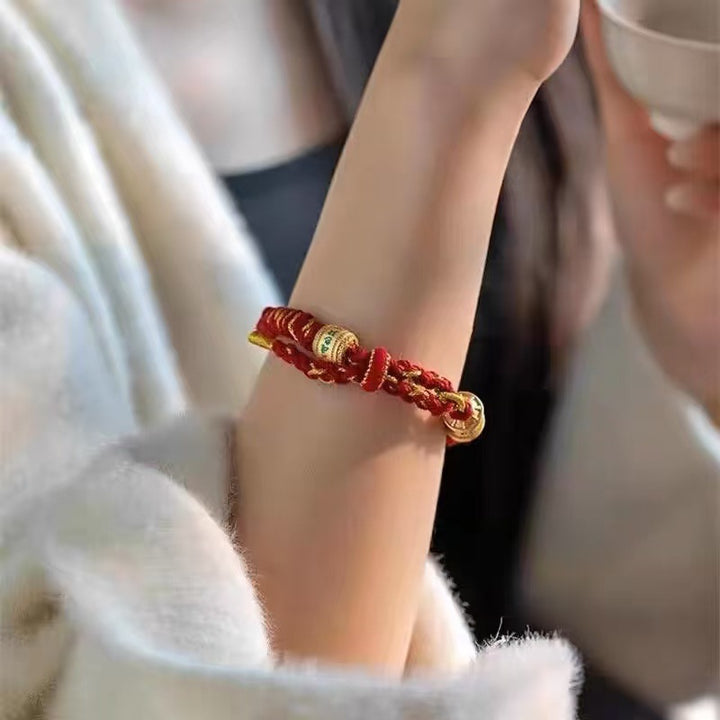 Tibetan Style Six-character Mantra Handmade Weaving – Stylish Gifts — 1