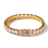Ladder zircon hip hop bracelet – Jewelry Gift Ideas — 1