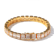 Ladder zircon hip hop bracelet – Jewelry Gift Ideas — 1