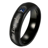 Crown couple diamond ring – Gifts for Couples — 4