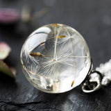 Resin dandelion flower pendant – Jewelry Gift Ideas — 6