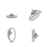 S925 Silver 70th Anniversary Crown Ring – Gifts for Couples — 3