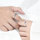 Whale Deer Couple Rings For Women – Gifts for Her — 2