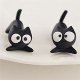 Animal Soft Clay Earrings Cute Cartoon Handmade – Thoughtful Gifts — 7