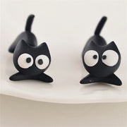 Animal Soft Clay Earrings Cute Cartoon Handmade – Thoughtful Gifts — 7