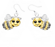 Two-tone owl bee necklace earring set – Jewelry Gift Ideas — 9