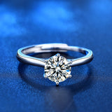 Fashion Moissanite S925 Sterling Silver Ring – Stylish Gifts — 5