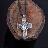Cross necklace leather rope – Jewelry Gift Ideas — 4