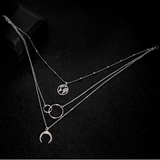 Fashionable Multilayer Boho Moon Map Necklace – Jewelry Gift Ideas — 6