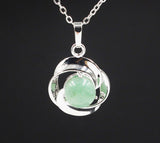 Natural Crystal Small Flower Pendant Necklace – Jewelry Gift Ideas — 11
