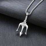 Neptune's Trident Necklace Retro Mythical Sea – Jewelry Gift Ideas — 3