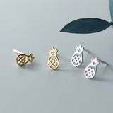 Small Forest Cute Sweet Fruit Pineapple Earrings – Holiday Gift Ideas — 1