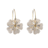 Big Earrings Flower Crystal 925 Silver Needle – Thoughtful Gifts — 4