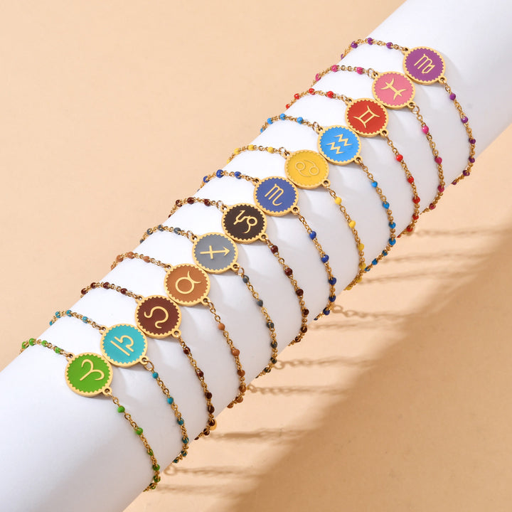 Stainless Steel Oil Dripping Bracelet Female – Jewelry Gift Ideas — 1