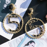 Weave 1 pair 5 part drop earrings – Gift Ideas — 3