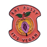 Feminist Vegan Brooch Stylish Adult Humor Gift – Jewelry Gift Ideas — 5