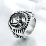 Peace Dove Titanium Steel Ring – Meaningful Gifts — 5