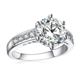 Six-claw gemstone gold ring – Surprise Gifts — 3