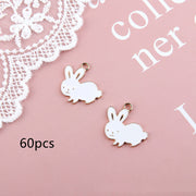 Stay Cute Alloy Dripping Oil Rabbit Pendant – Jewelry Gift Ideas — 6