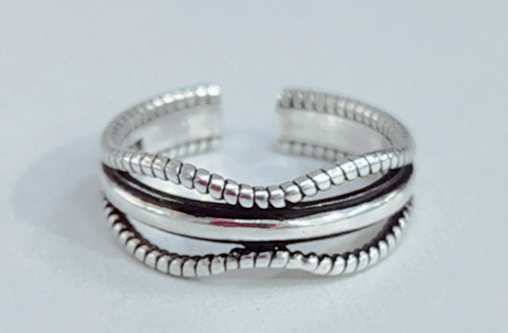 Smooth wave ring – Holiday Gift Ideas — 1